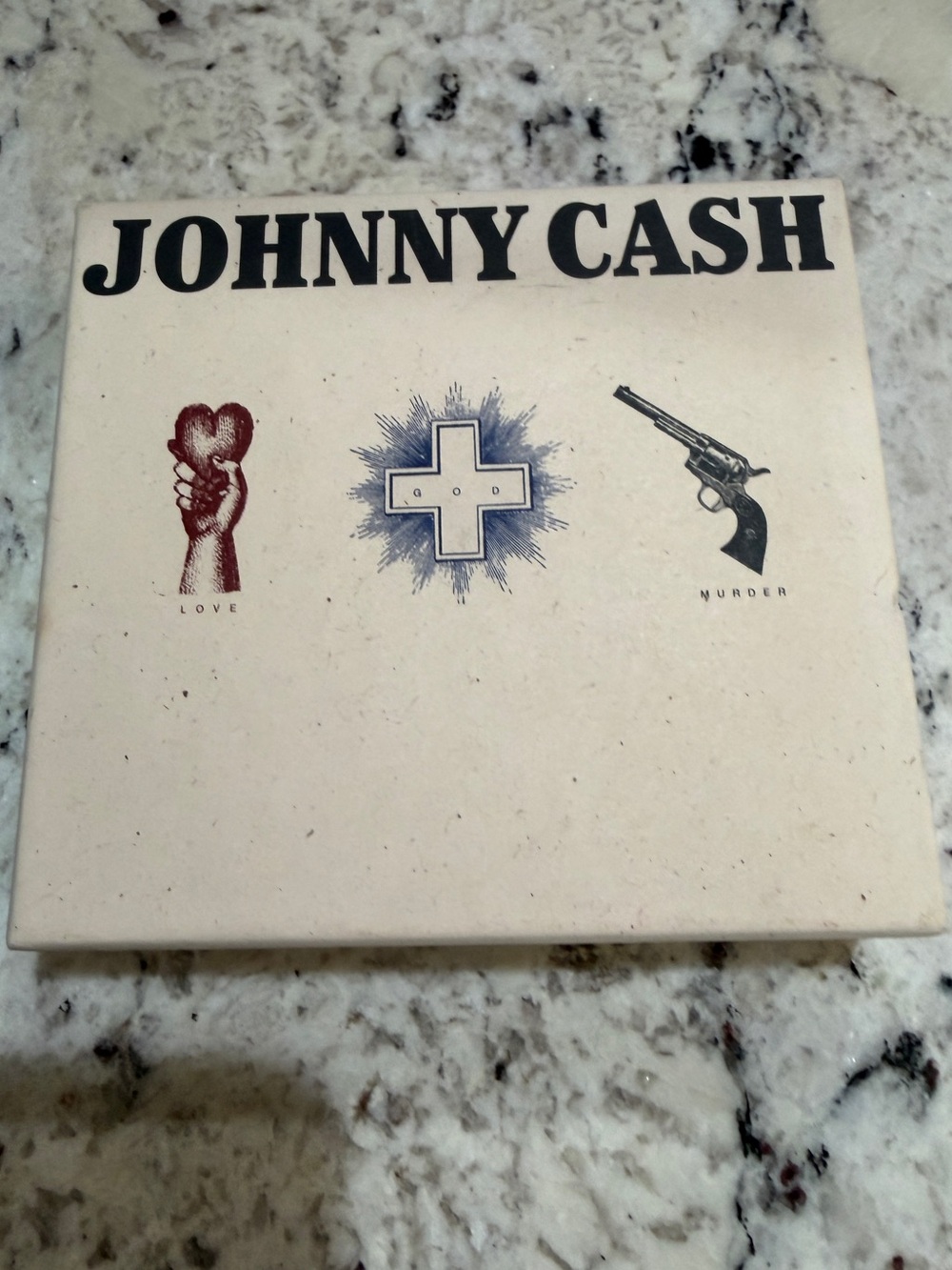 Johnny Cash Love God Murder 3 CD Box Set